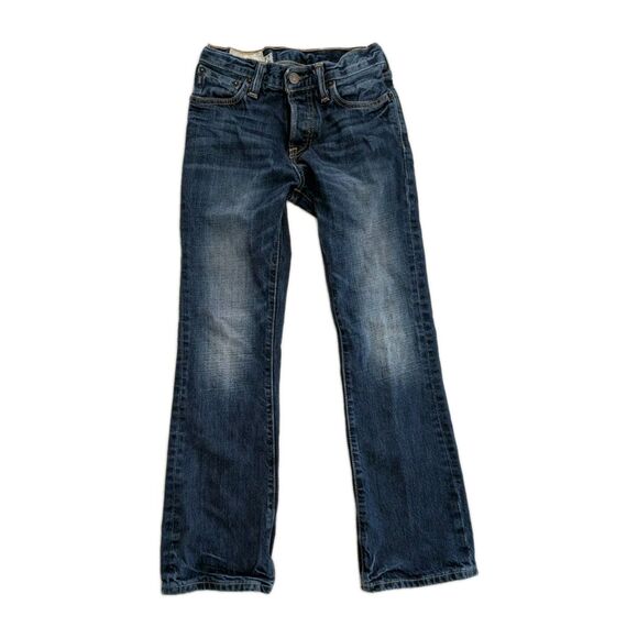 Abercrombie & Fitch Kids Baxter Jeans Sz 12 Slim Low Rise Boot boys - Picture 1 of 9